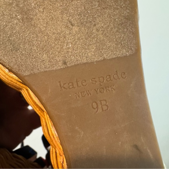 Kate Spade Anita Wedge Sandals Cherry Print 9B - Picture 7 of 7